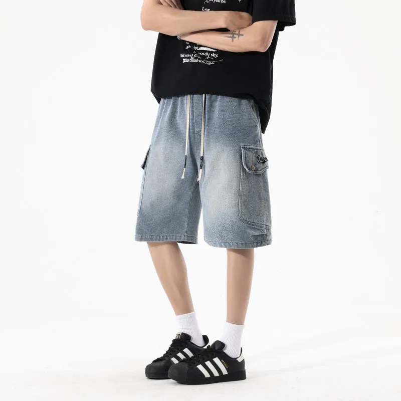 RED DRAGONFLY Denim Shorts Unisex-8