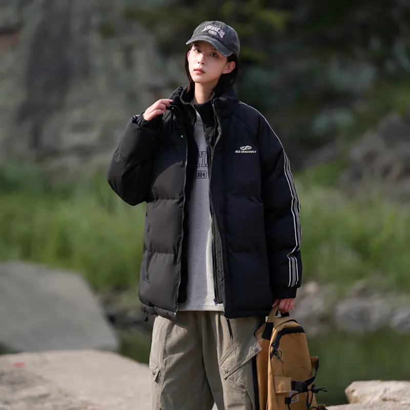 RED DRAGONFLY Puffer Jacket Unisex-10