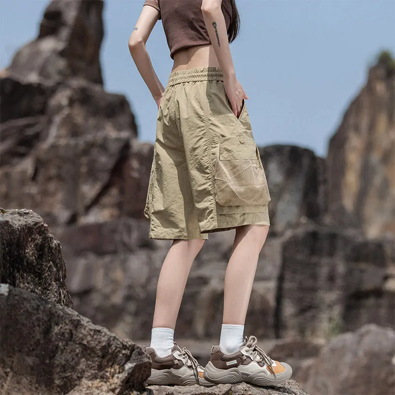 RED DRAGONFLY Cargo Shorts Unisex-3