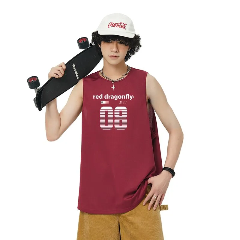 RED DRAGONFLY Tank Tops Unisex-14