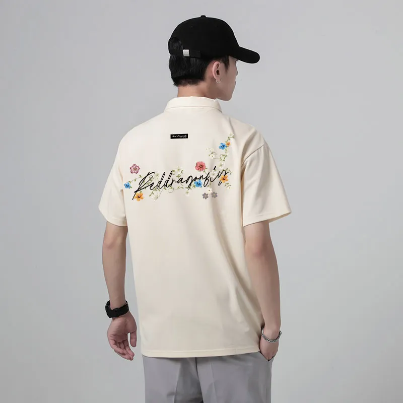 RED DRAGONFLY Polo Shirt Unisex-11