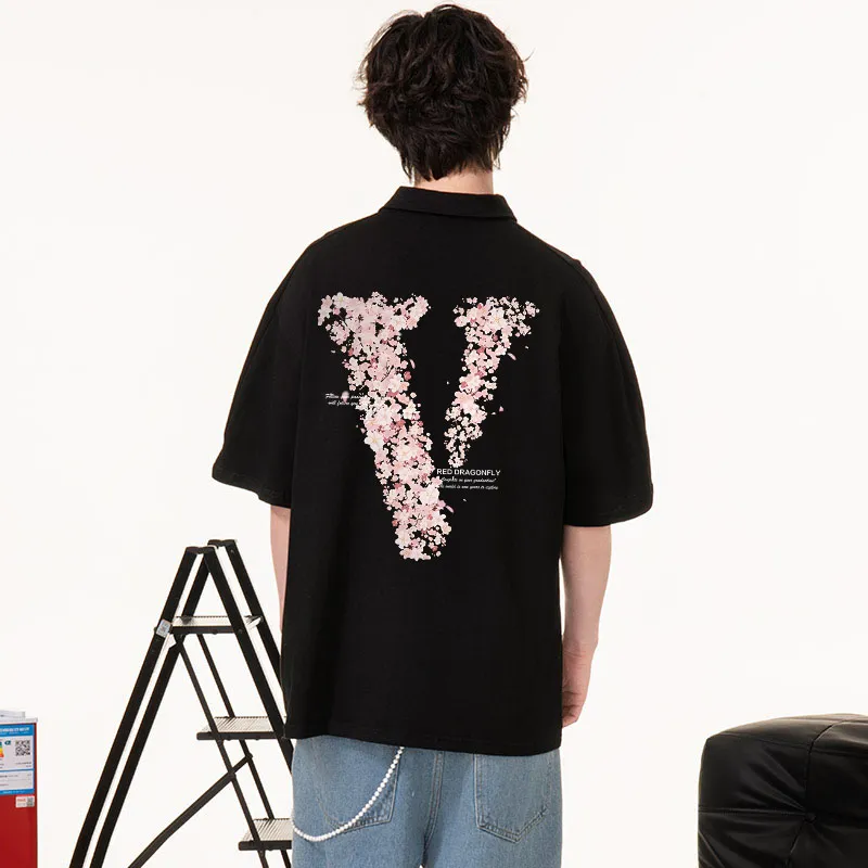 RED DRAGONFLY Polo Shirt Unisex-3