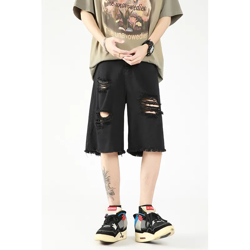 RED DRAGONFLY Denim Shorts Unisex-3