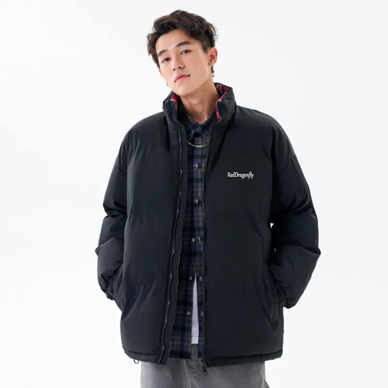 RED DRAGONFLY Puffer Jacket Unisex-5