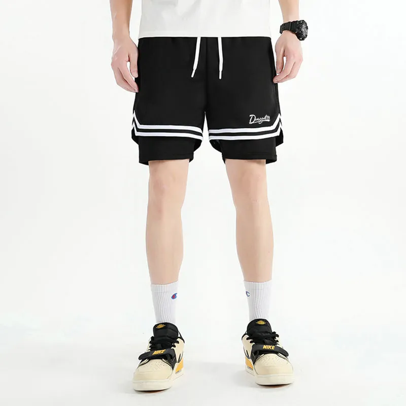 RED DRAGONFLY Casual Shorts Unisex Black-2