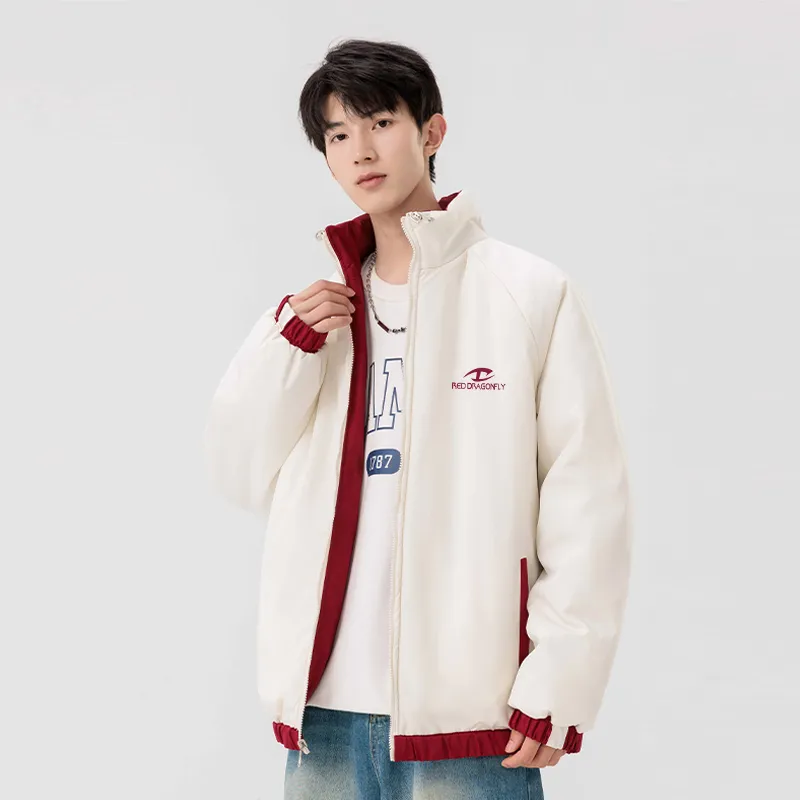 RED DRAGONFLY Puffer Jacket Unisex-13
