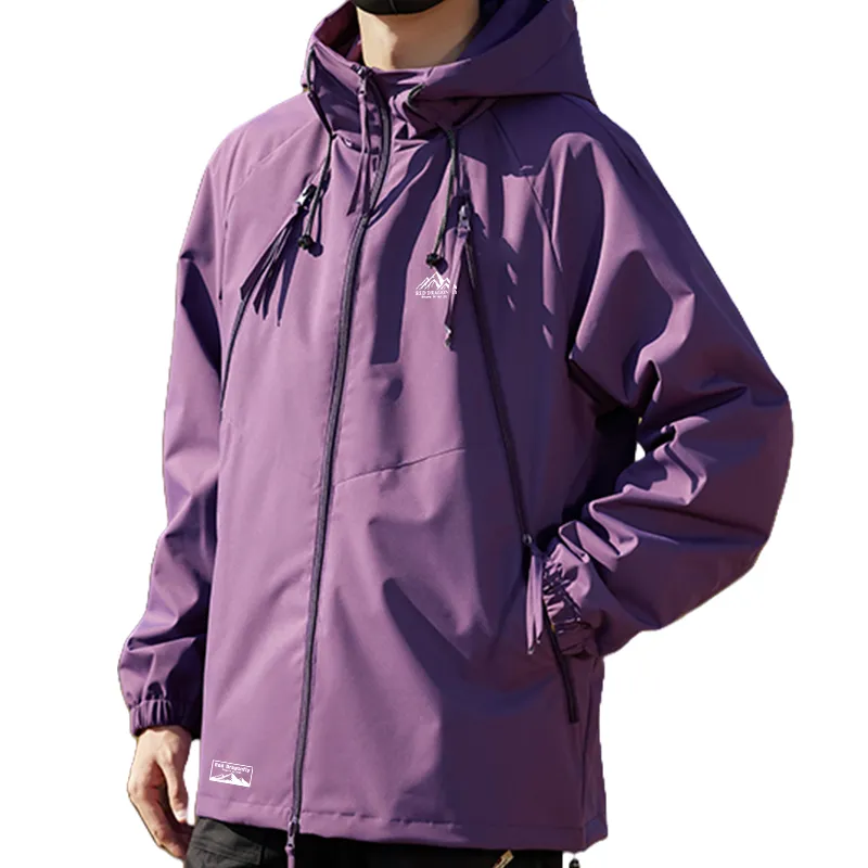 RED DRAGONFLY Waterproof And Windproof To Keep Warm Windbreaker Jacket Unisex-8