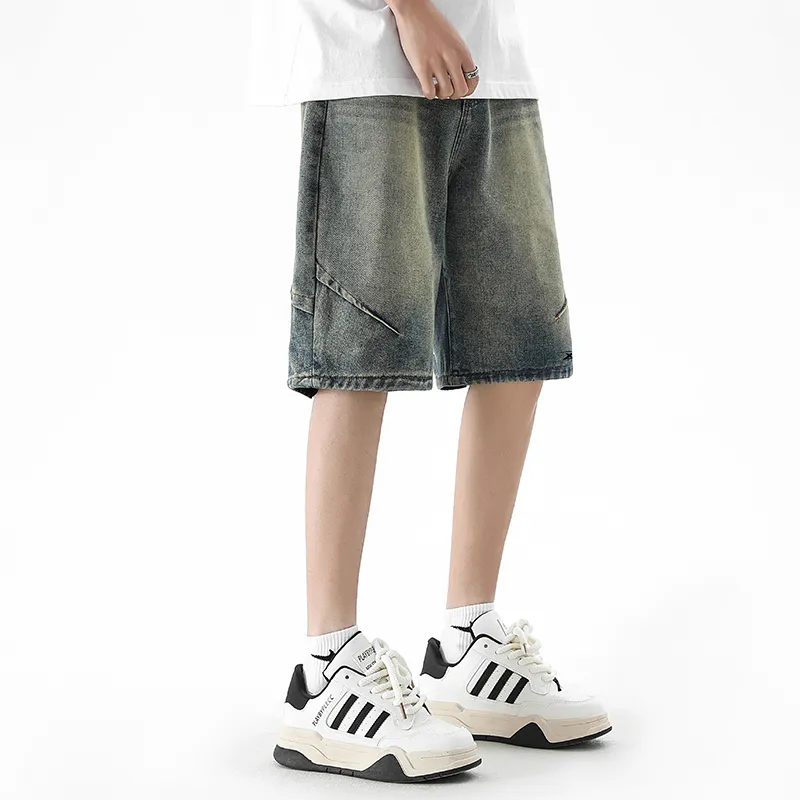 RED DRAGONFLY Denim Shorts Unisex-3