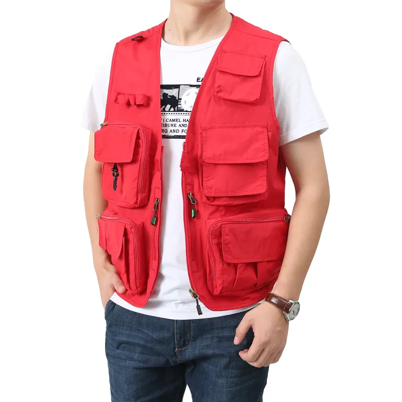 RED DRAGONFLY Vests Unisex-5