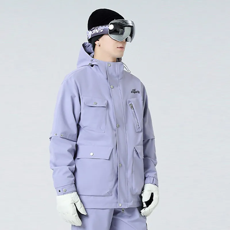 RED DRAGONFLY Waterproof And Windproof Windbreaker Jacket Unisex-2