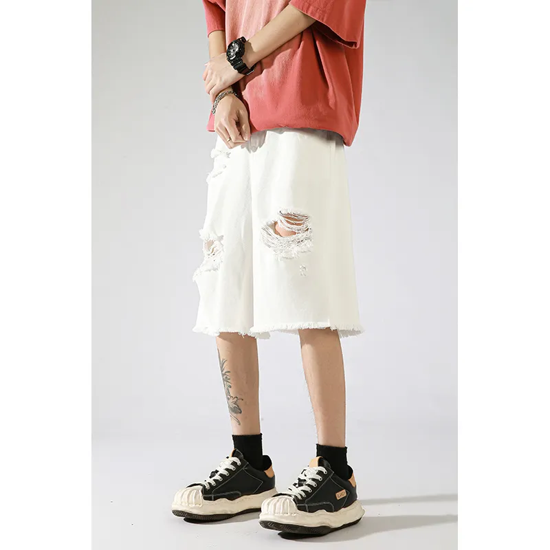 RED DRAGONFLY Denim Shorts Unisex-11