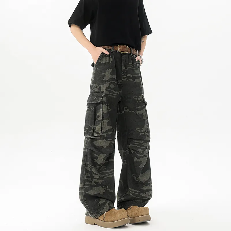 RED DRAGONFLY Jeans Unisex Camouflage-4