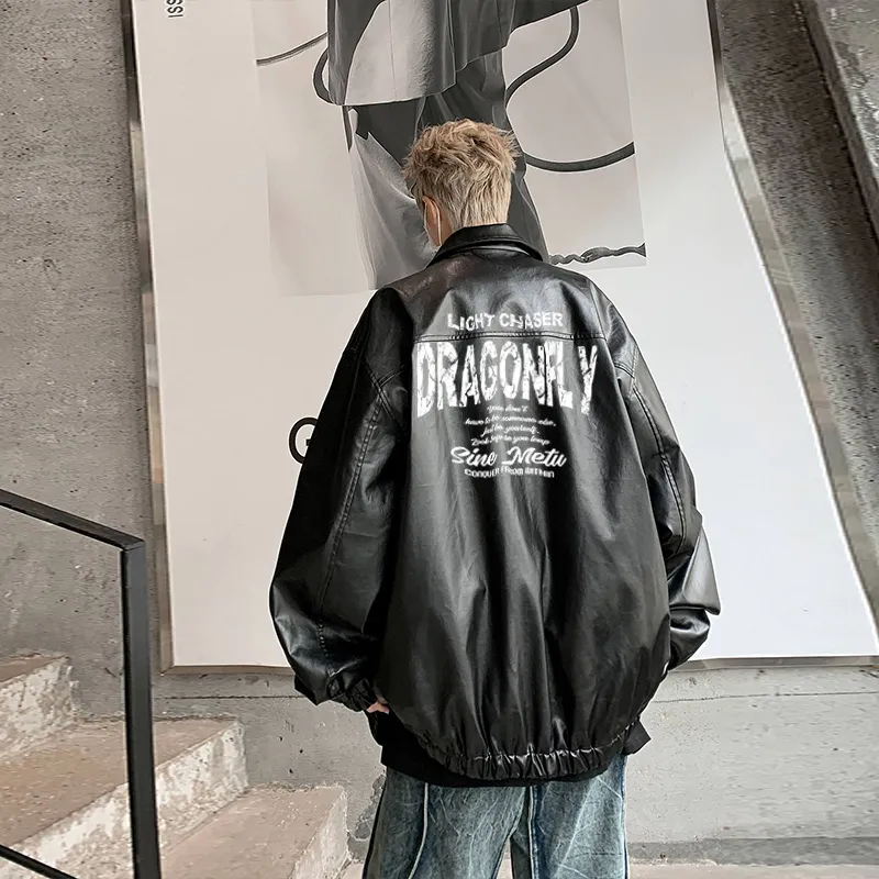RED DRAGONFLY Leather Jacket Unisex-2