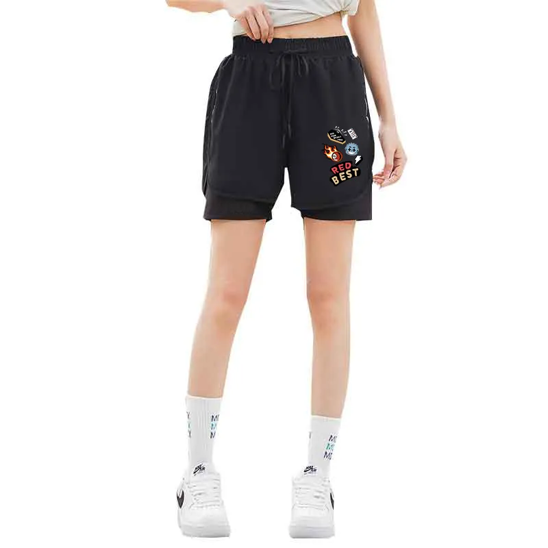 RED DRAGONFLY Casual Shorts Unisex-2