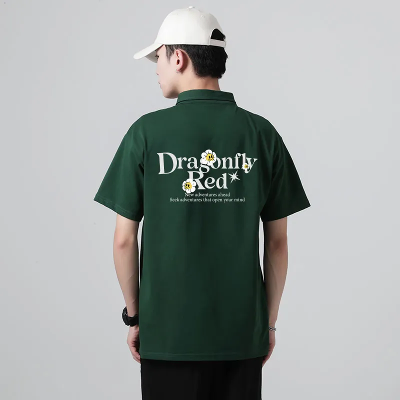 RED DRAGONFLY Polo Shirt Unisex-15