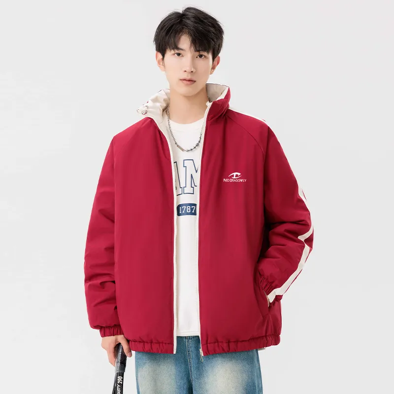 RED DRAGONFLY Puffer Jacket Unisex-12