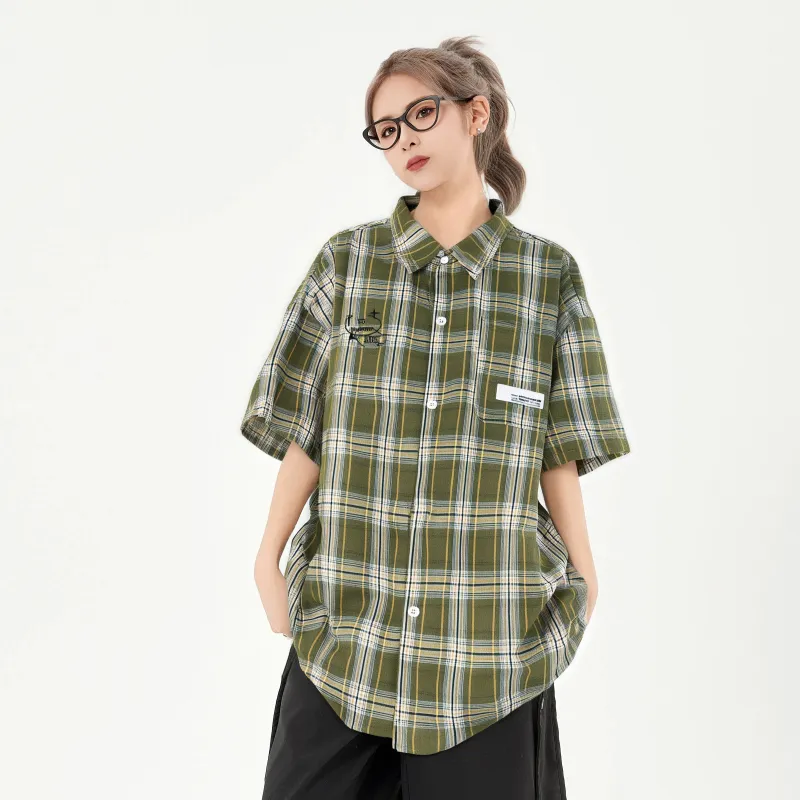 RED DRAGONFLY Shirts Unisex Army Green-3
