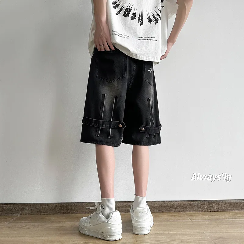 RED DRAGONFLY Denim Shorts Unisex-6