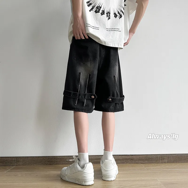 RED DRAGONFLY Denim Shorts Unisex-6