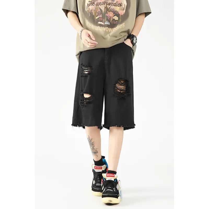 RED DRAGONFLY Denim Shorts Unisex-4