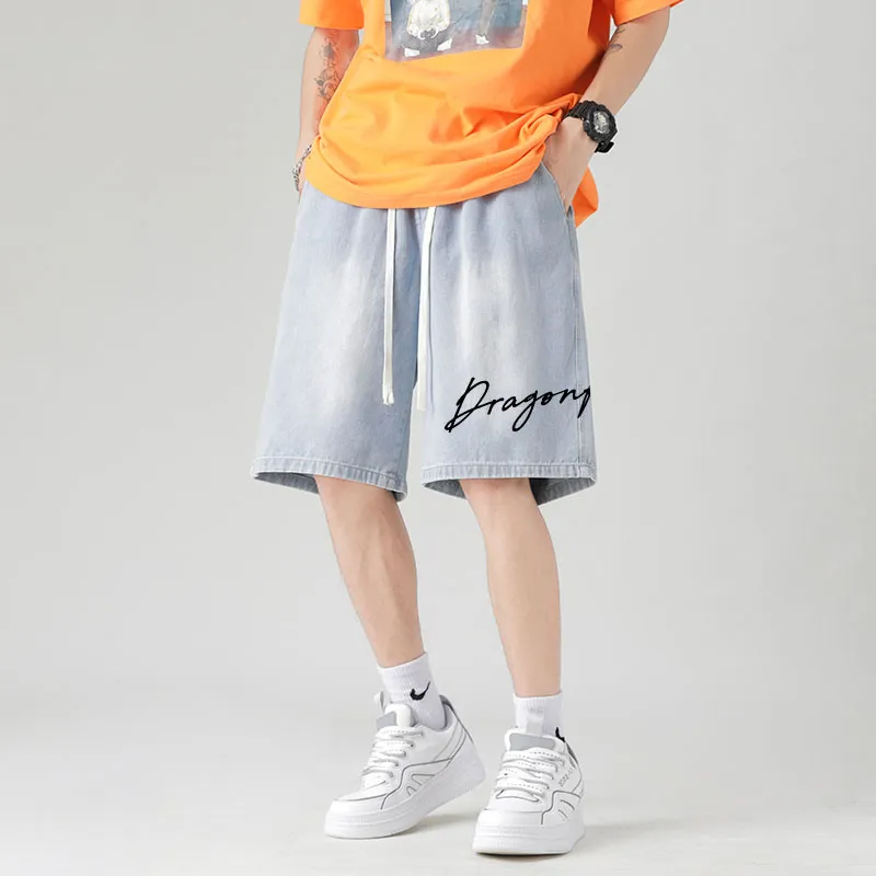 RED DRAGONFLY Denim Shorts Unisex-10
