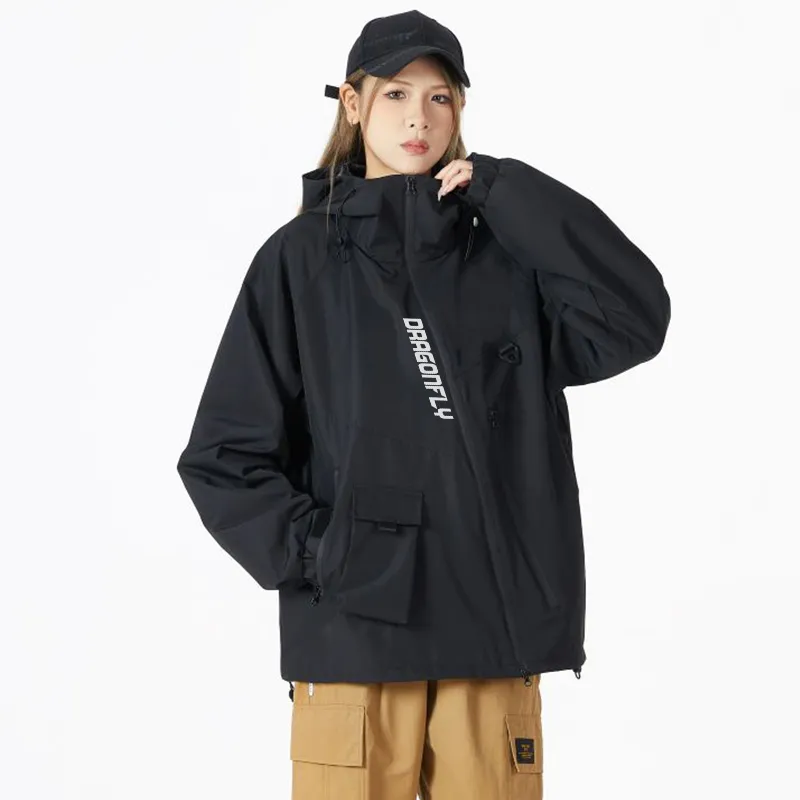 RED DRAGONFLY Waterproof And Windproof Windbreaker Jacket Unisex-2