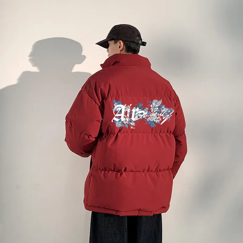 RED DRAGONFLY Puffer Jacket Unisex-33