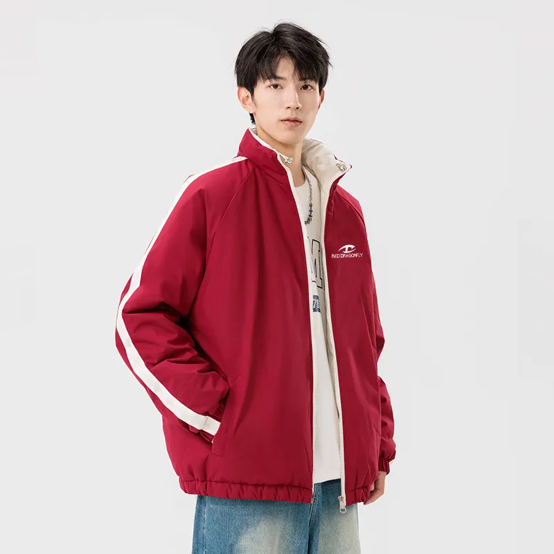RED DRAGONFLY Puffer Jacket Unisex-11
