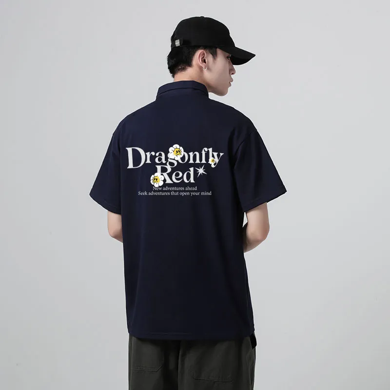 RED DRAGONFLY Polo Shirt Unisex-23