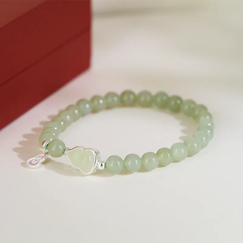 GANGCUI Bracelets Green Jade Unisex-3