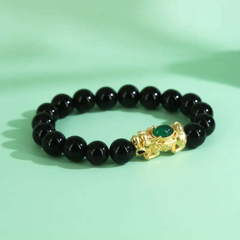 GANGCUI Natural Agate Bracelets Men's-14