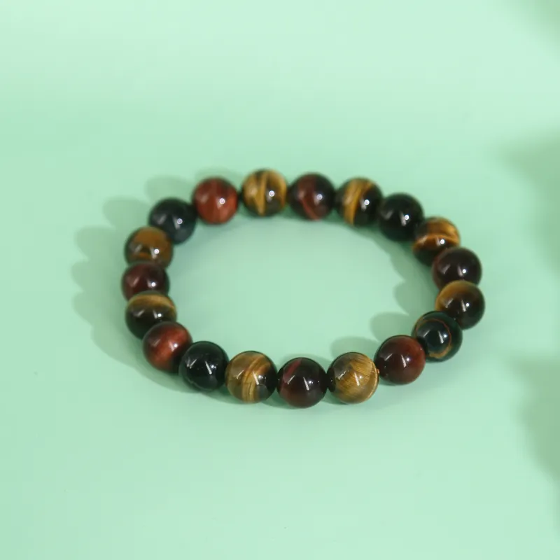 GANGCUI Tiger's Eye Stone Bracelets Unisex-3