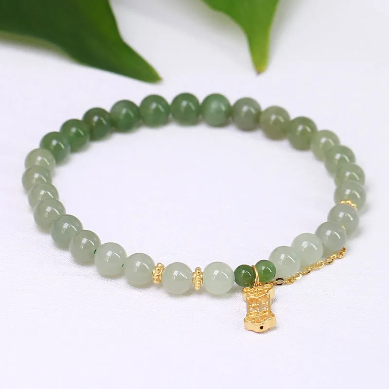 GANGCUI Hetian Jade Bracelets Women's Jasper-1