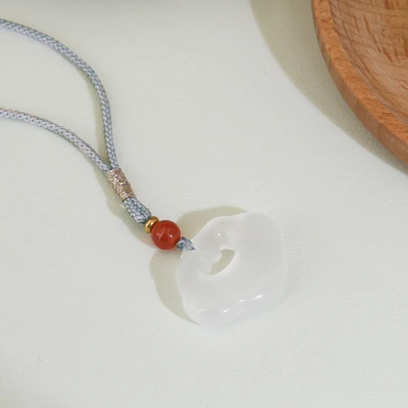 GANGCUI Chalcedony Necklaces Unisex-1