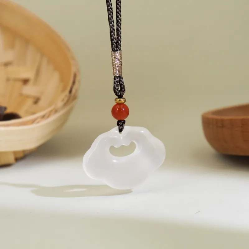 GANGCUI Chalcedony Necklaces Unisex-6