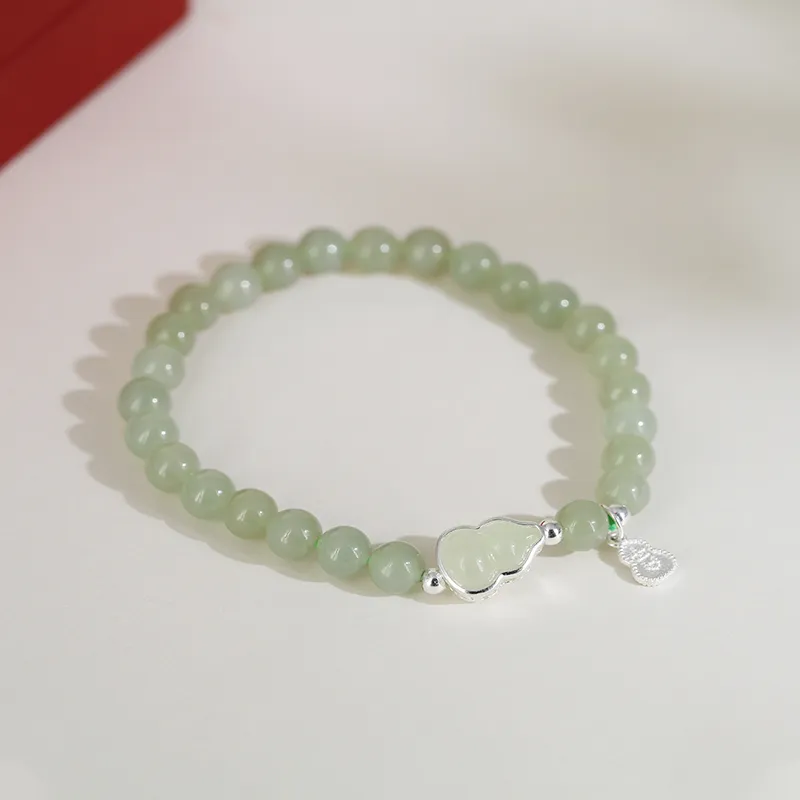 GANGCUI Bracelets Green Jade Unisex-1