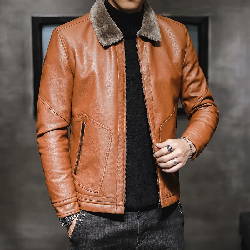 PIERRE CARDIN Leather Jacket Unisex-15