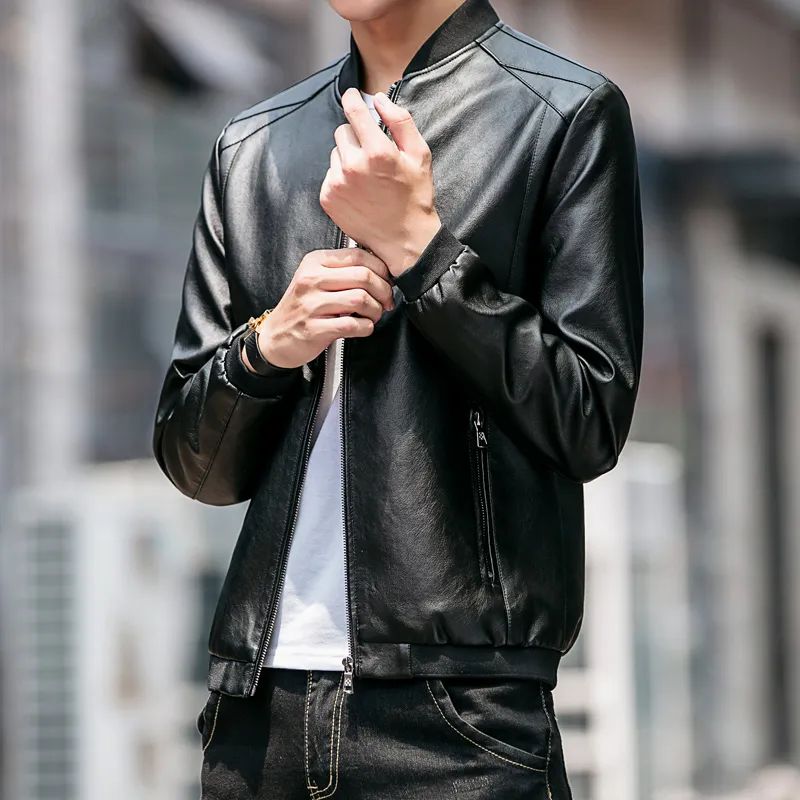 PIERRE CARDIN Leather Jacket Men's-2