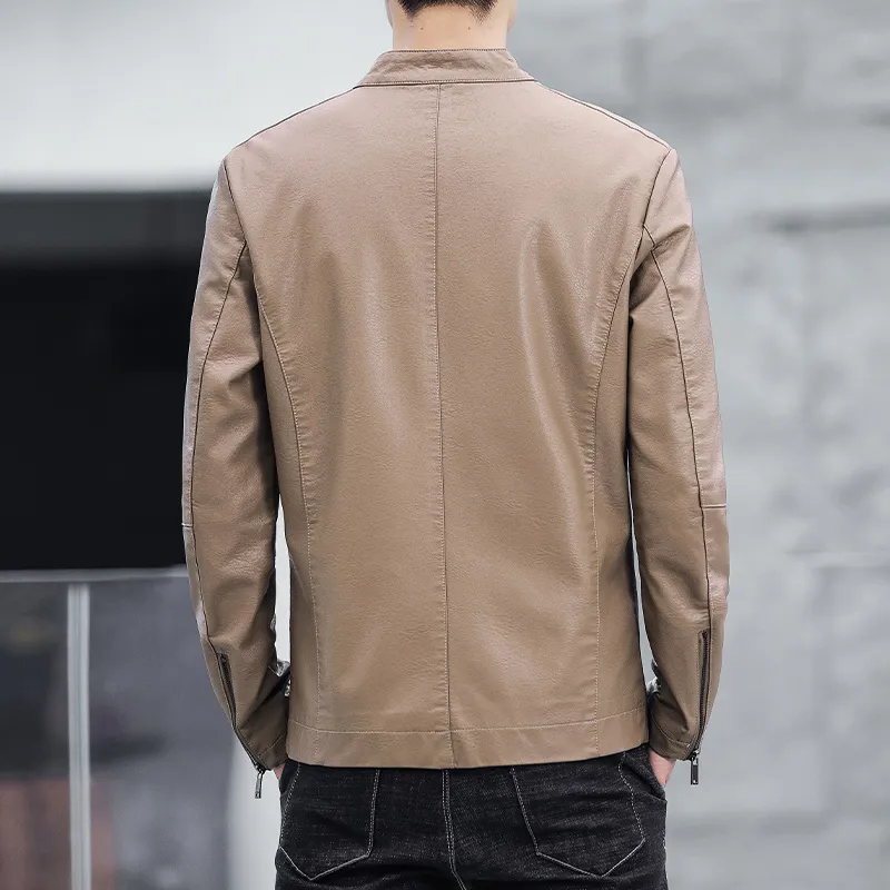 PIERRE CARDIN Leather Jacket Men's-18