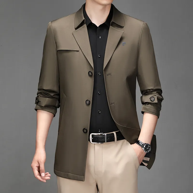 PIERRE CARDIN Trench Coat Men's-10
