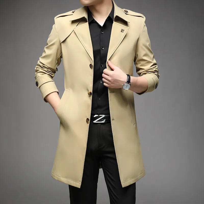 PIERRE CARDIN Trench Coat Men's-16