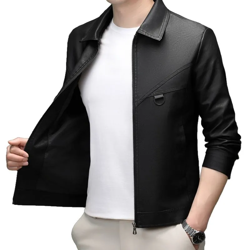 PIERRE CARDIN Apparel/Coat/Leather Jacket Men's-9