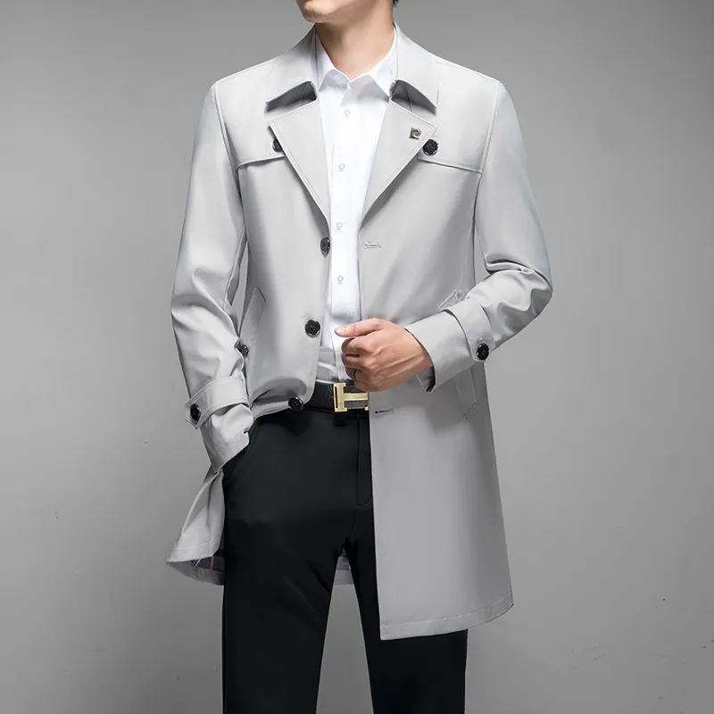 PIERRE CARDIN Trench Coat Men's-7