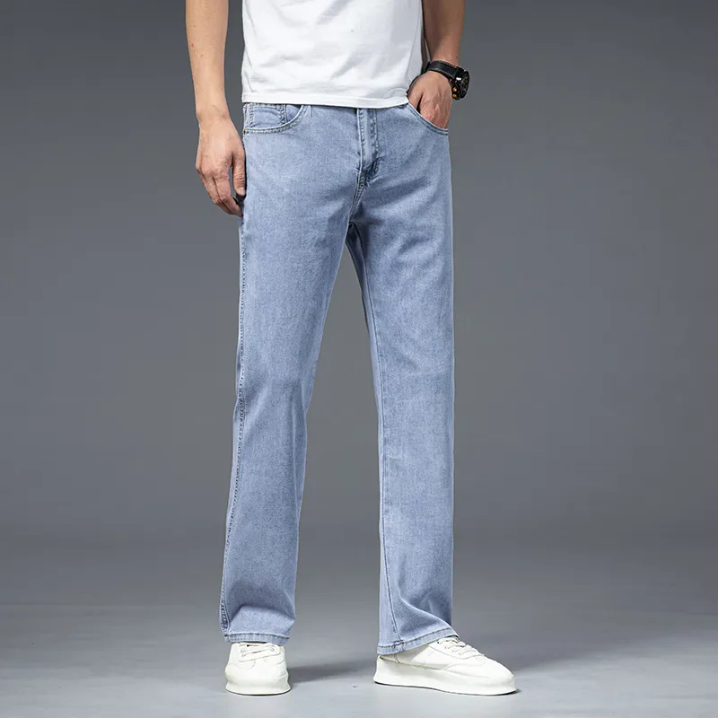 PIERRE CARDIN Jeans Men Light Gray Blue-6