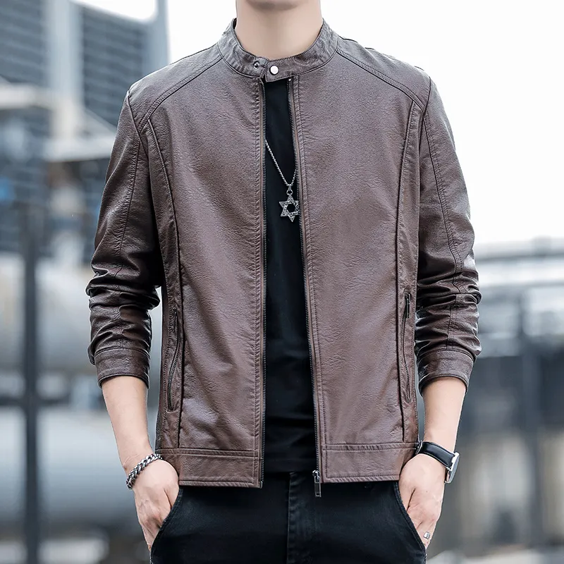 PIERRE CARDIN Leather Jacket Unisex-7