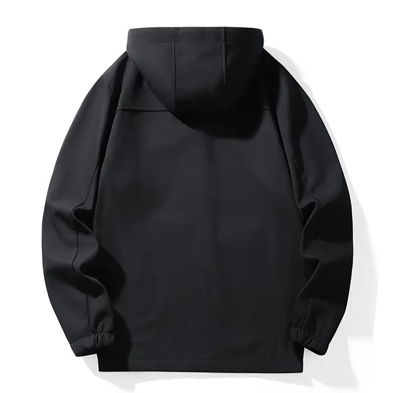 PIERRE CARDIN Waterproof, Windproof, Breathable, And Abrasion Resistant Windbreaker Jacket Men's-1