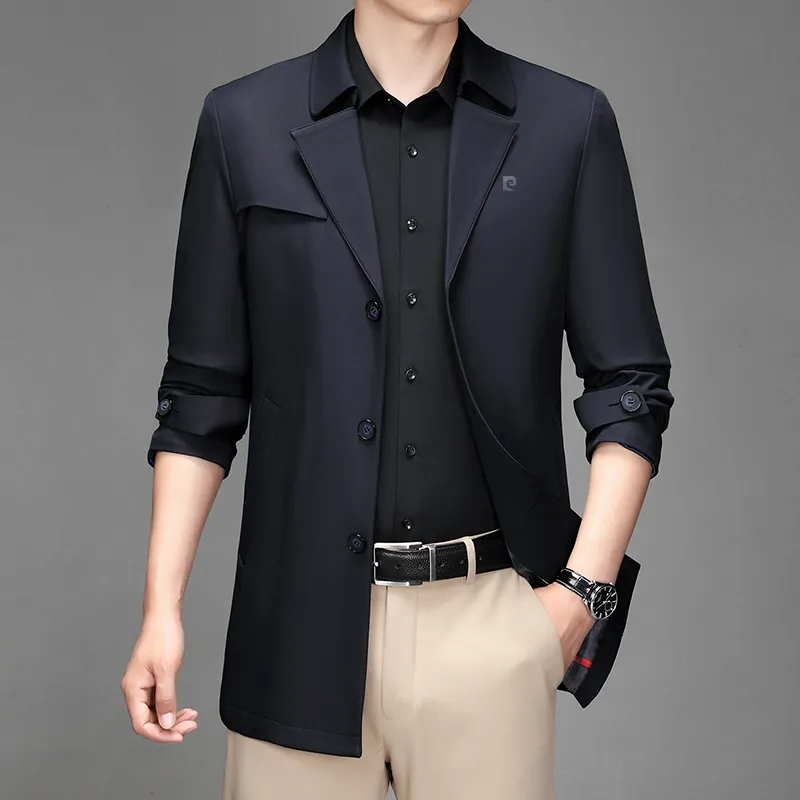 PIERRE CARDIN Trench Coat Men's-6
