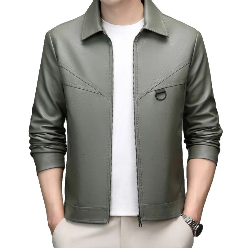 PIERRE CARDIN Apparel/Coat/Leather Jacket Men's-1