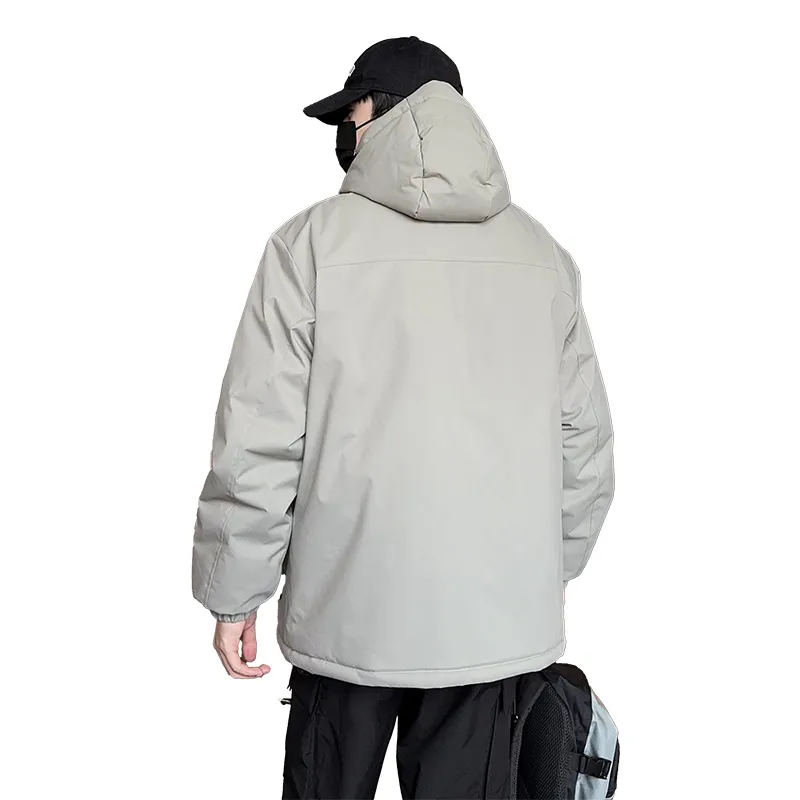 PIERRE CARDIN Puffer Jacket Unisex Beige Apricot-13