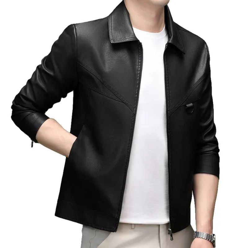 PIERRE CARDIN Apparel/Coat/Leather Jacket Men's-10